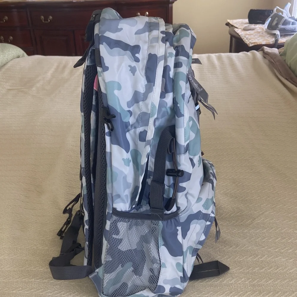 NWT Simply Southern Camo backpack